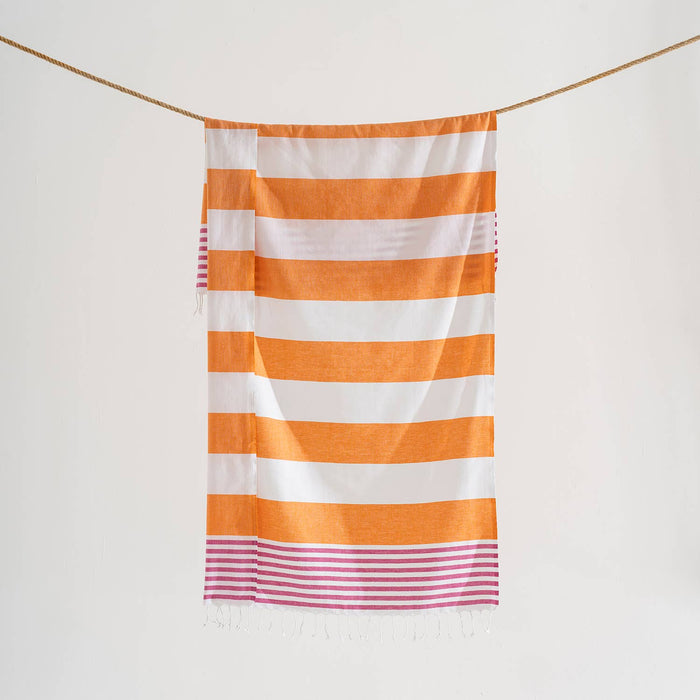 Pink/Orange Beach Towel