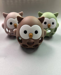 Silicone 3D Owl Teether Silicone