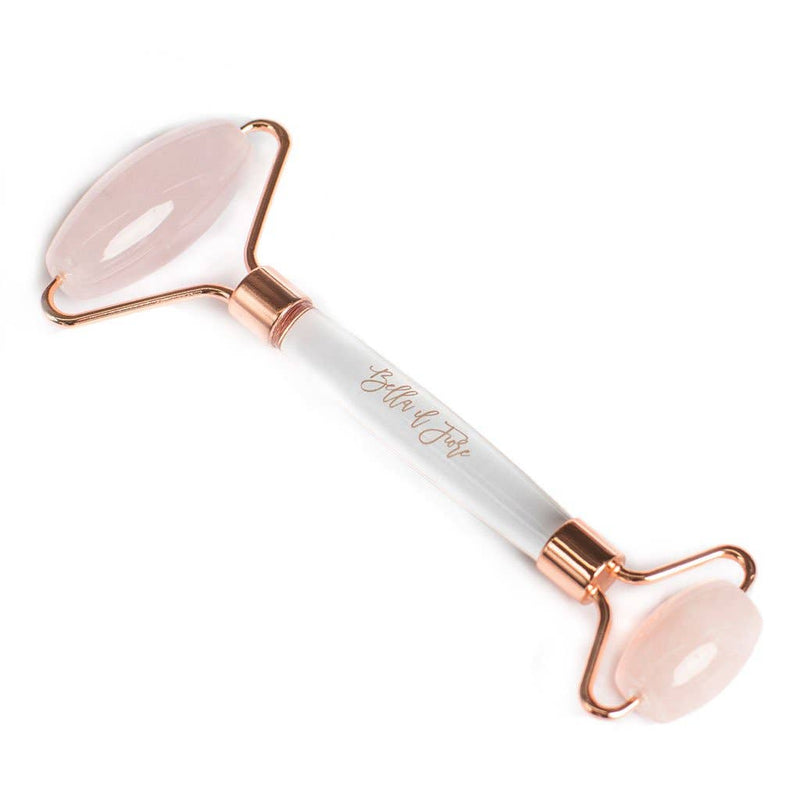 Rose Quartz Dual-Ended Face Roller