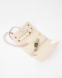 Pink Jewelry Roll