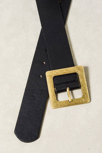 Square Buckle Belt