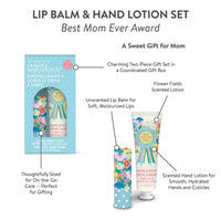 Best Mom Ever Award Lip Balm & Lotion Set