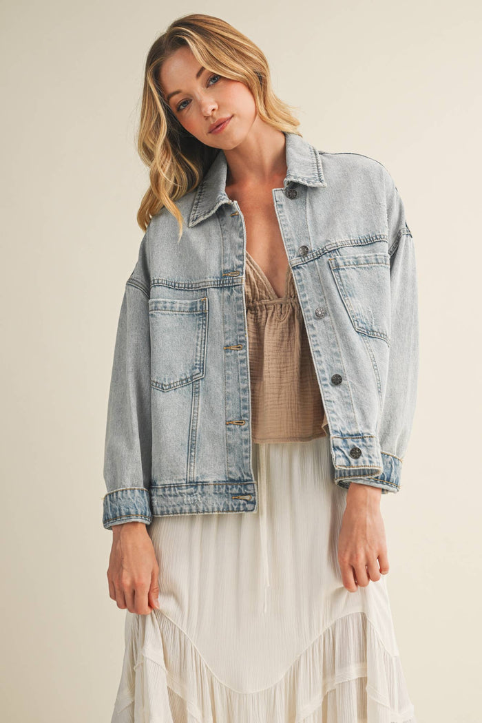 Light Wash Denim Jacket