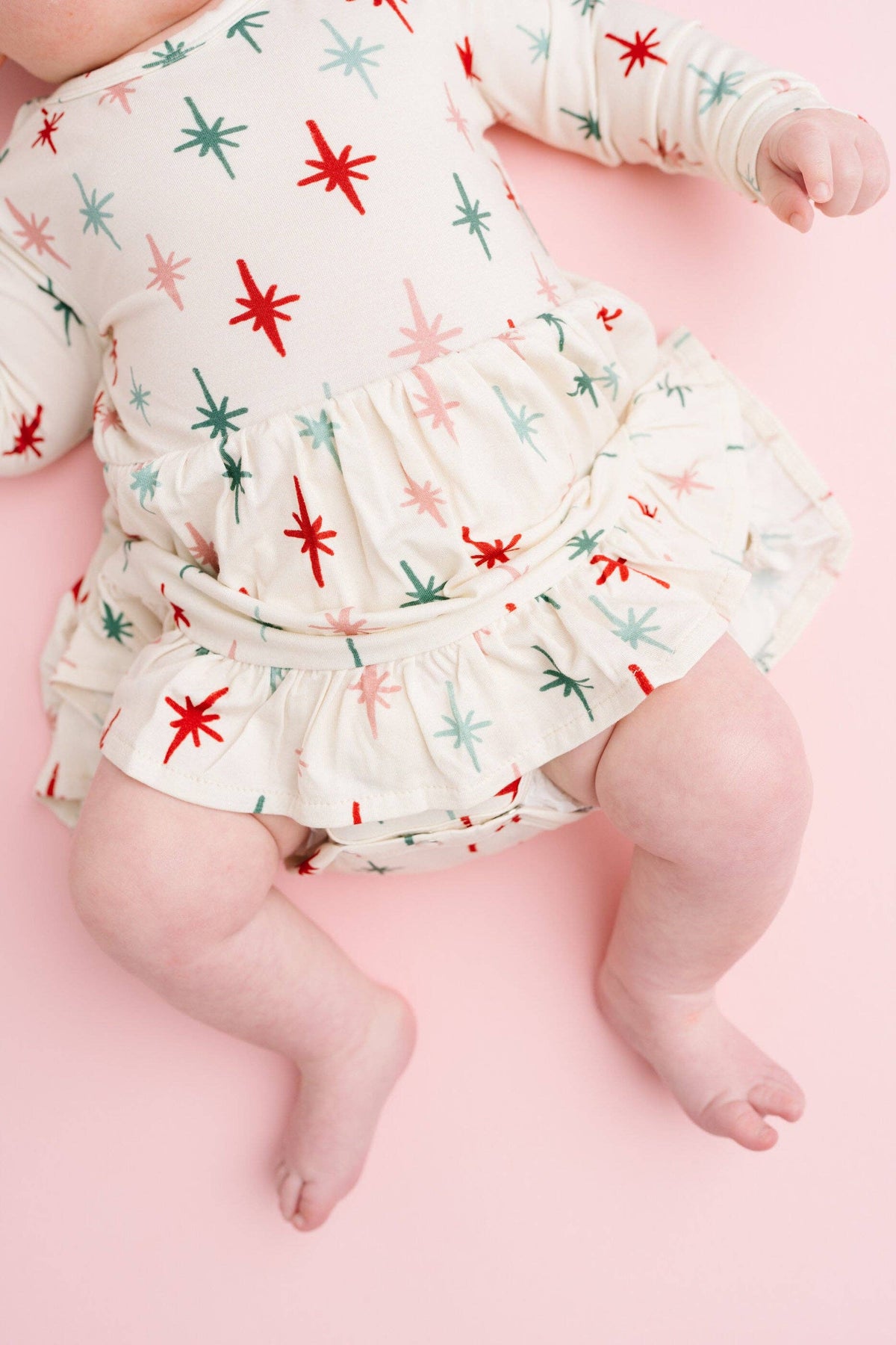 Holiday Twinkle Bodysuit Bamboo Dress