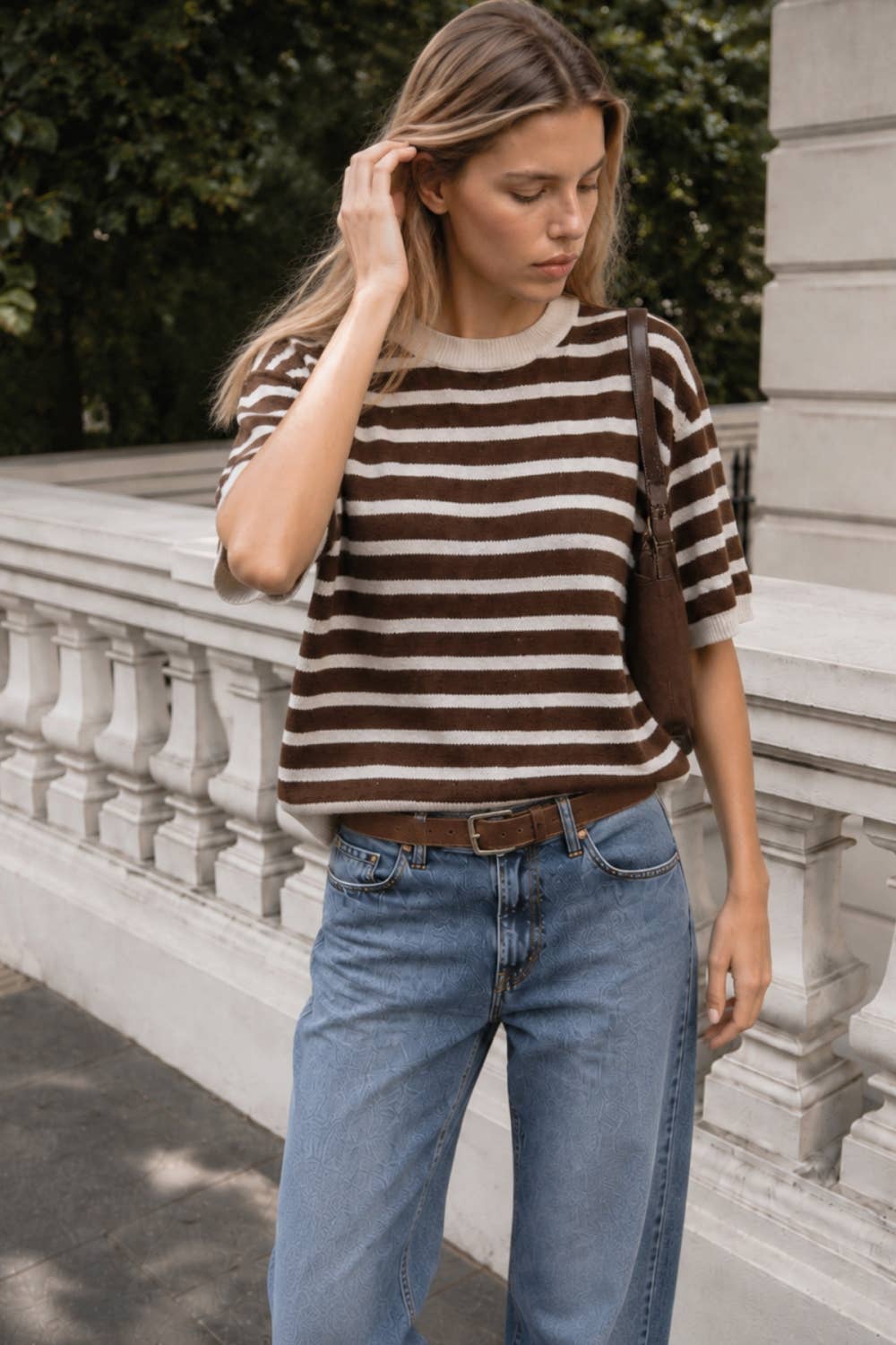 Ultra Soft Touch Striped Sweater