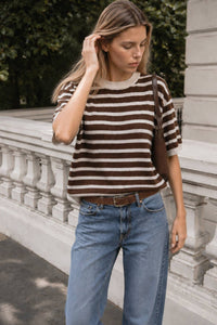 Ultra Soft Touch Striped Sweater