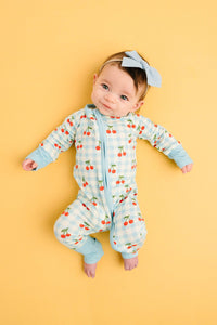 Cherry Picnic Bamboo Sleeper