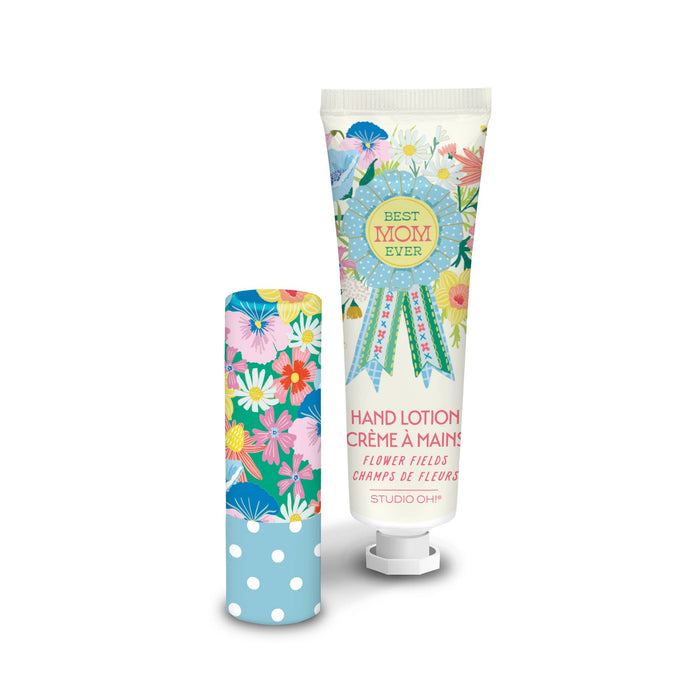 Best Mom Ever Award Lip Balm & Lotion Set