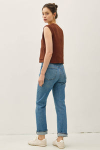 Brown Sweater Vest