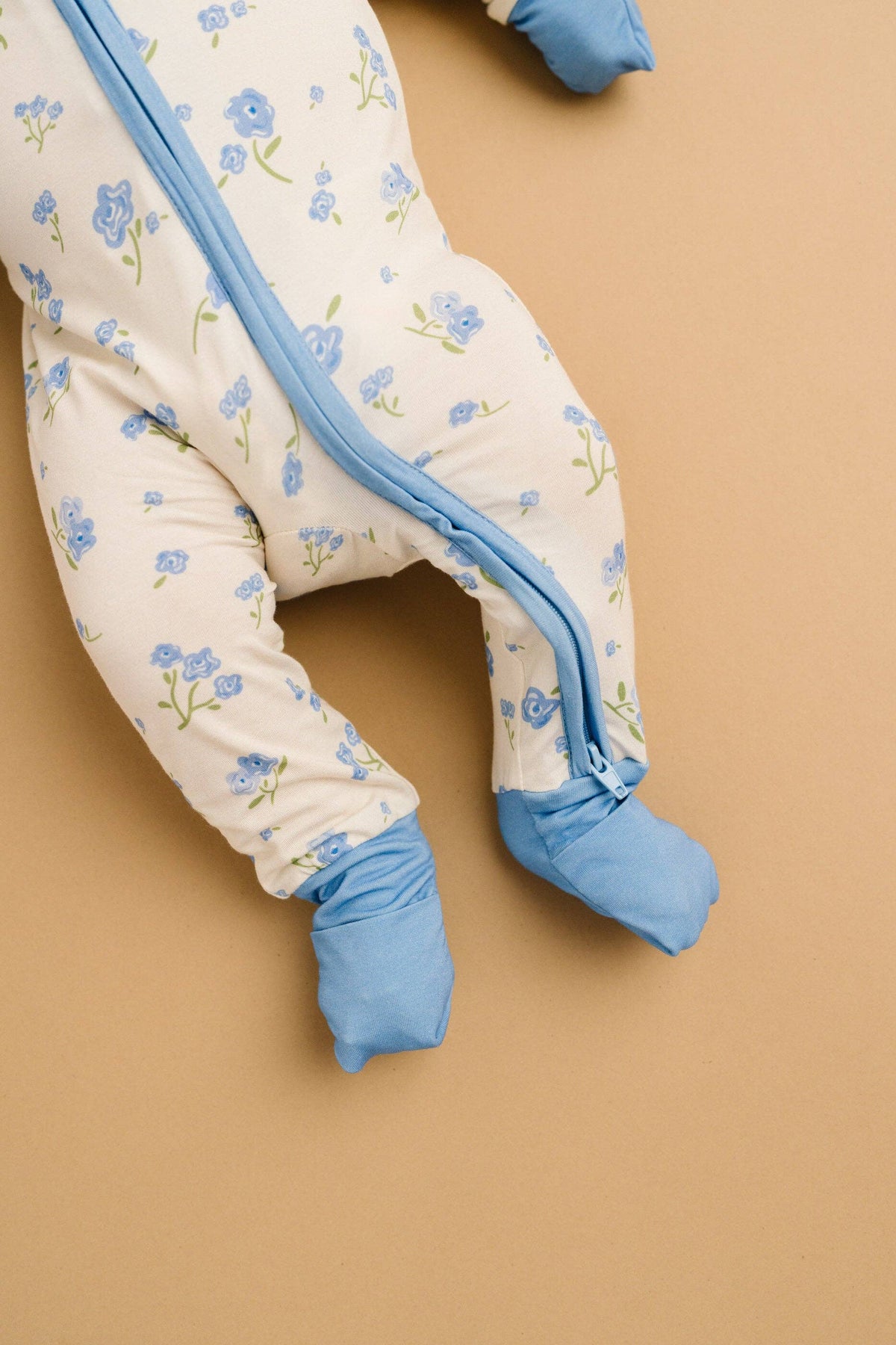 Blue Blooms Bamboo Sleeper