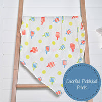 I Can't, I Have Pickleball Baby Muslin Swaddle Blanket