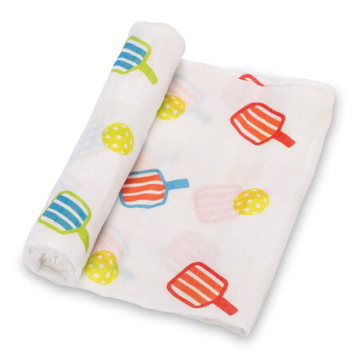 I Can't, I Have Pickleball Baby Muslin Swaddle Blanket