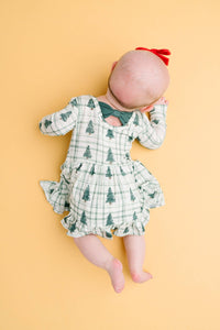 Tree Farm Bodysuit Bamboo Dress