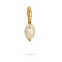 Gold Pearl Charm