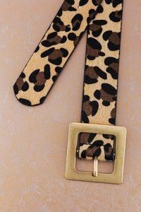 Square Buckle Belt