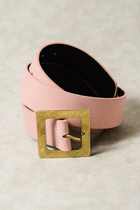 Square Buckle Belt
