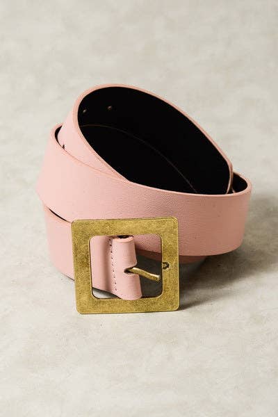 Square Buckle Belt
