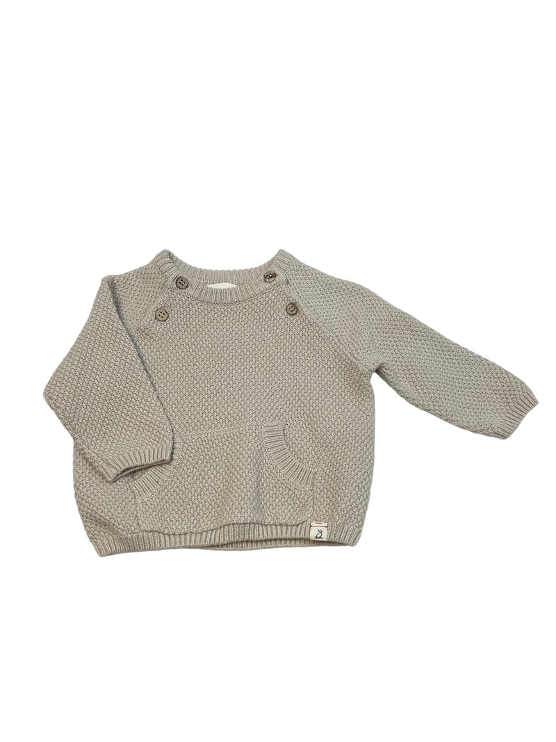 Cream Morrison Baby Sweater