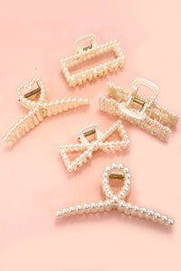 Pearl Hair Claw Clip