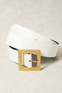 Square Buckle Belt
