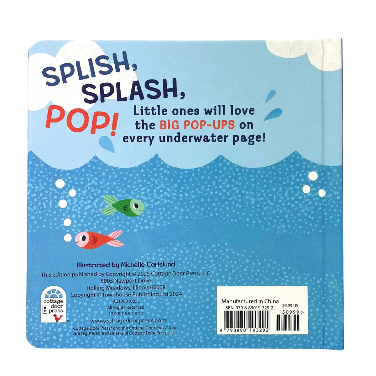 Splashy Ocean – Pop-Up Book for Toddlers