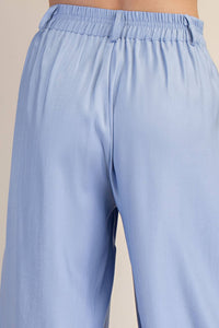 High Waist Tailored Wide Pants