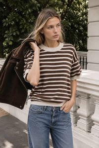 Ultra Soft Touch Striped Sweater