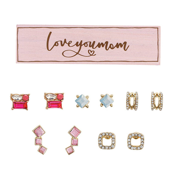 Boxed Earring Set - Mom