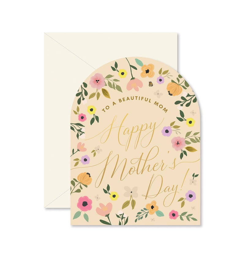 A Beautiful Mother's Day Floral Greeting Card