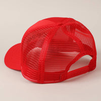 Merry  Embroidery Mesh Back Trucker Hat