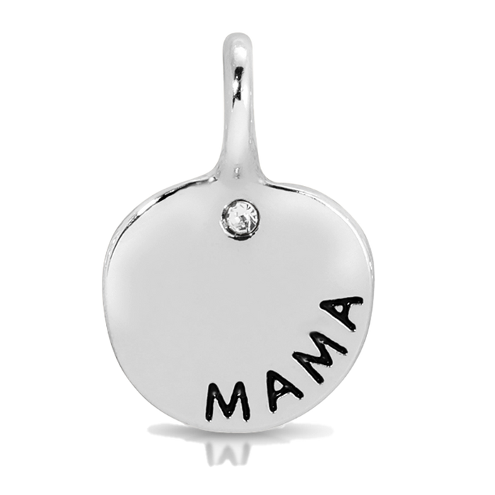 Silver Mama Charm