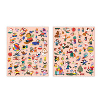 Christmas Village Sticker Play Reusable Activity Kit