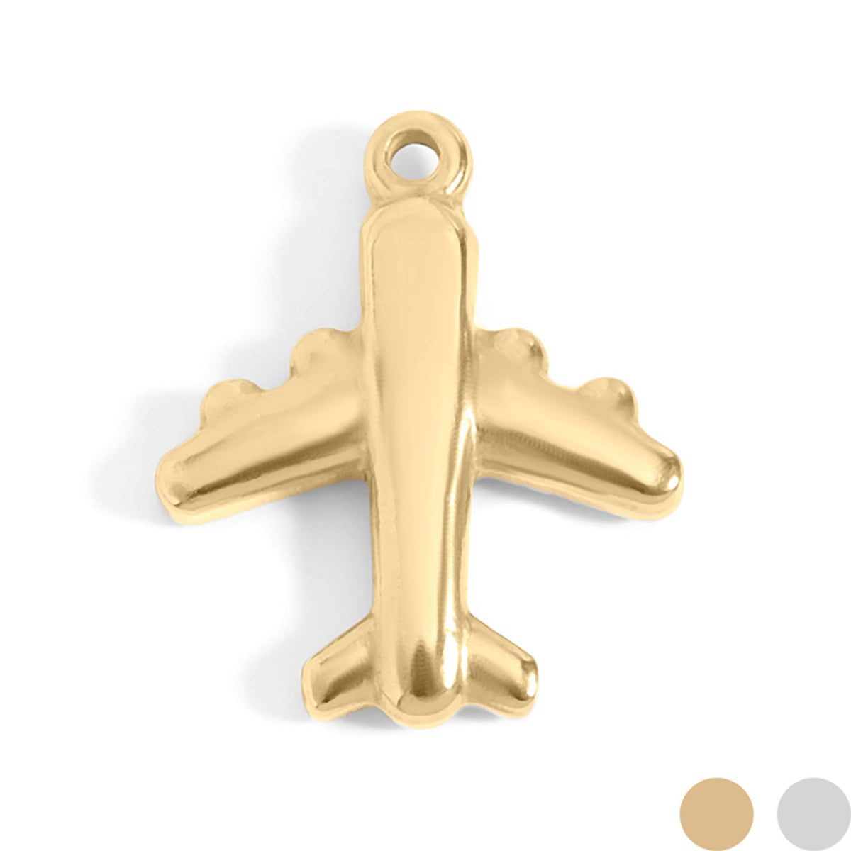 18K Gold PVD Charm