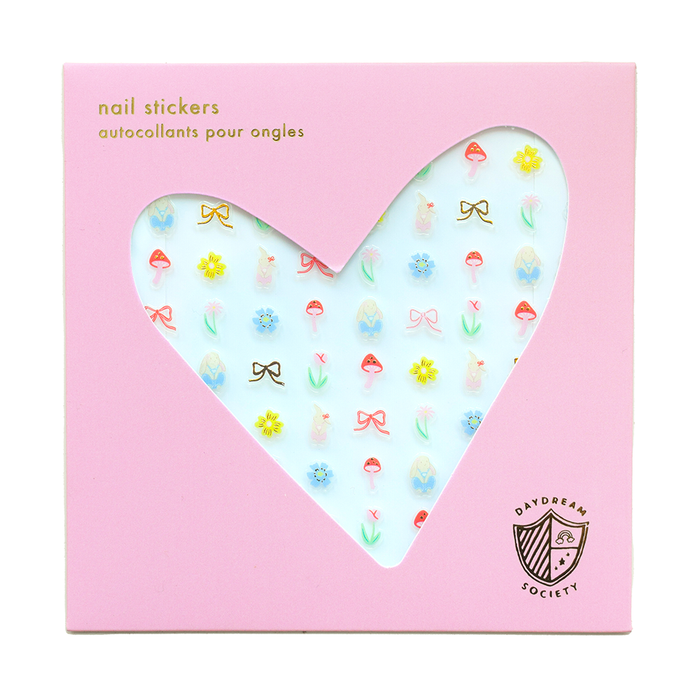 Garden Bunnies Nail Stickers