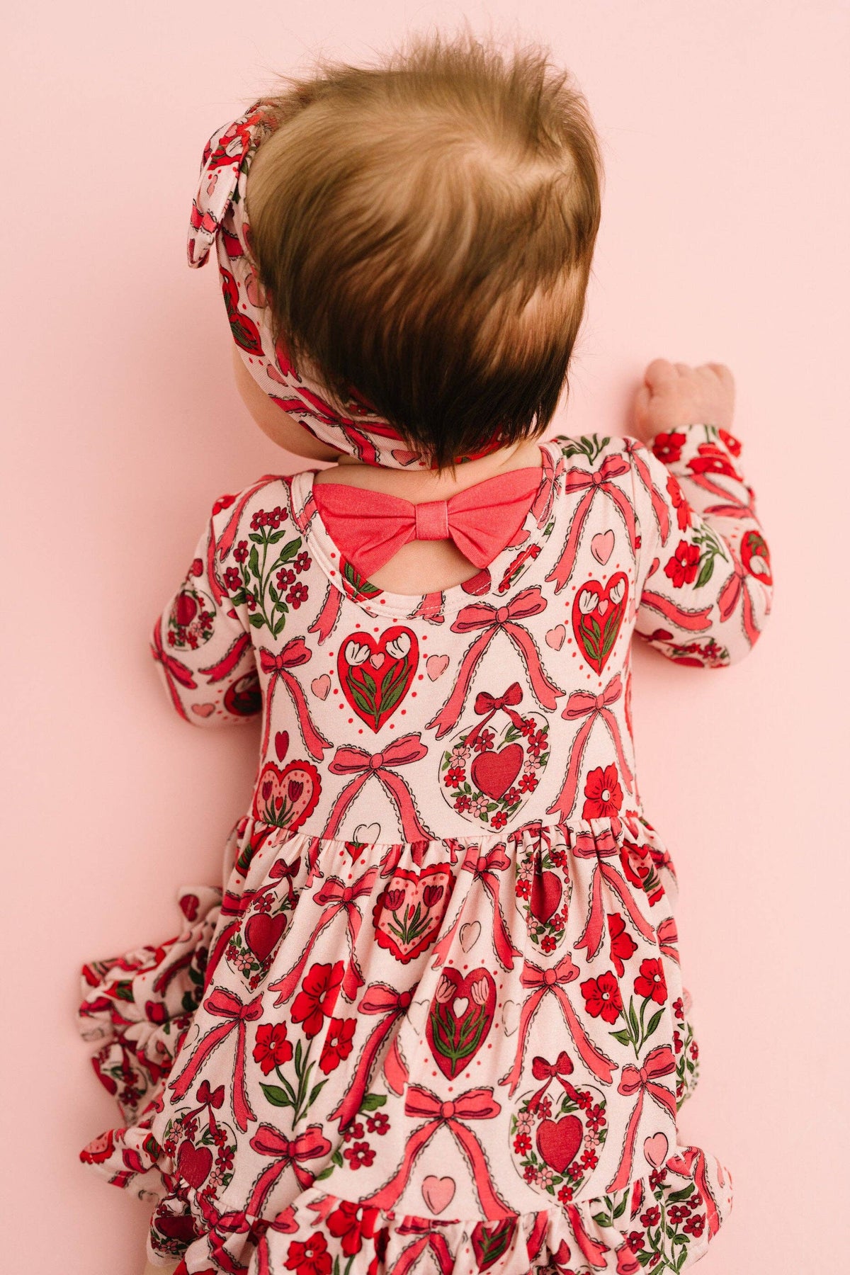 Sweetest Valentine Long Sleeve Bodysuit Bamboo Dress