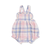 Dusty Plaid Oxford Bubble