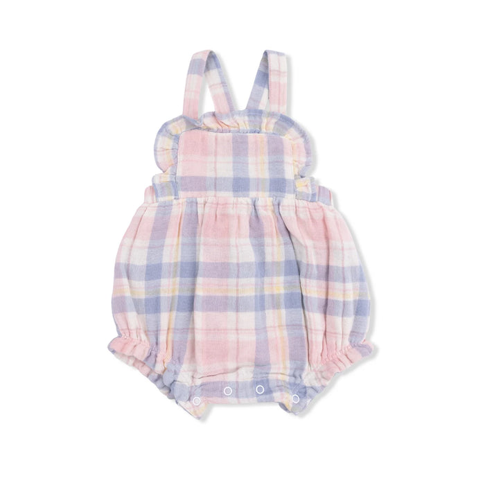 Dusty Plaid Oxford Bubble
