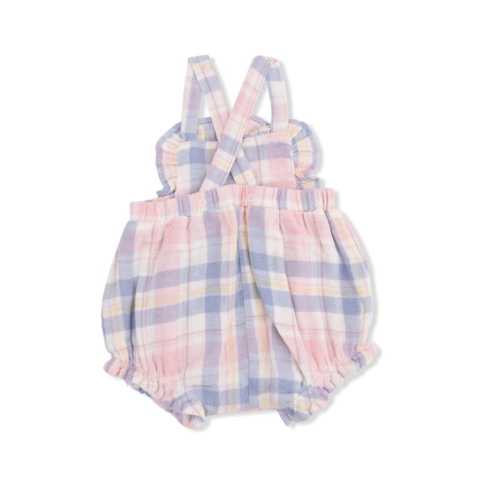 Dusty Plaid Oxford Bubble