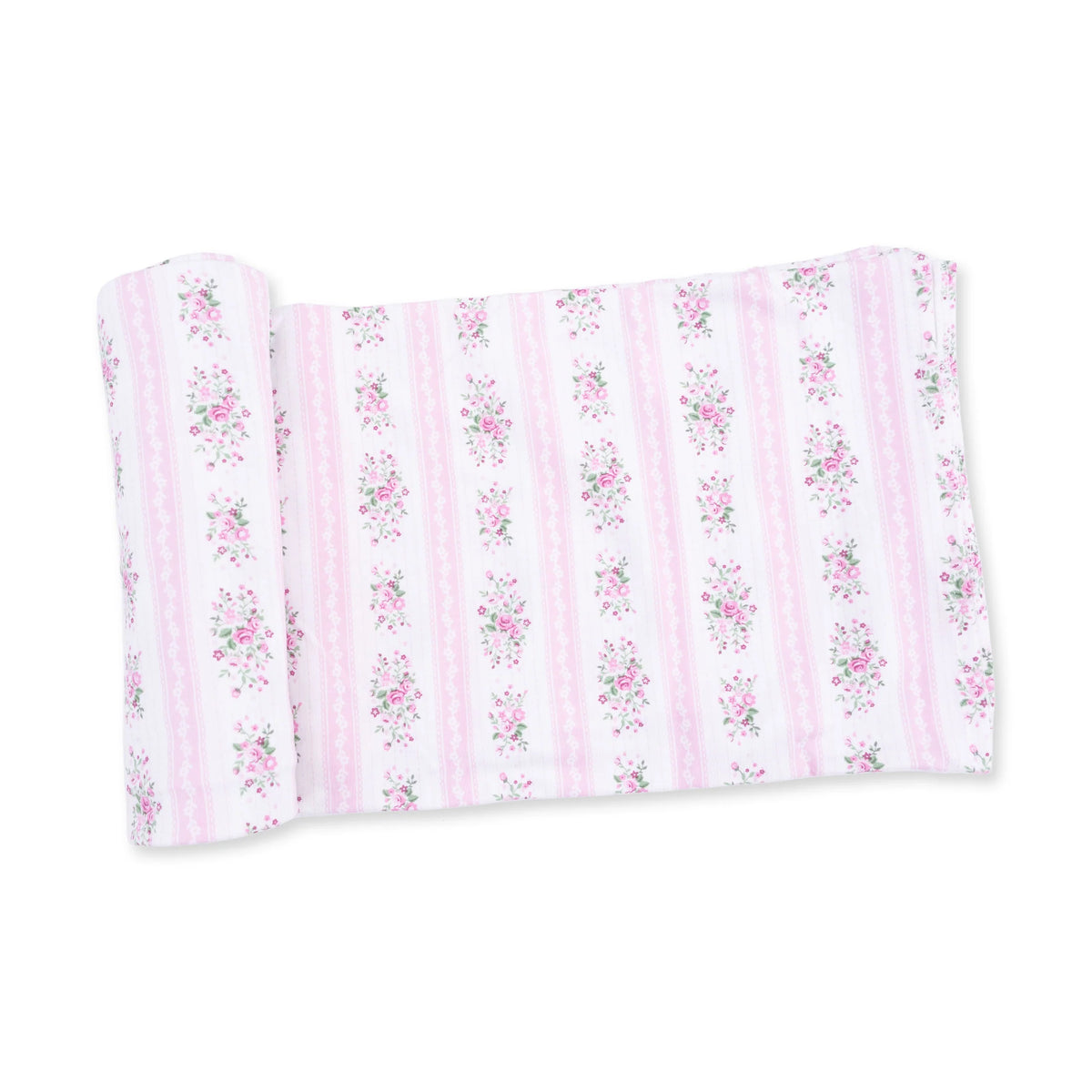 Bella Rose Stripe Swaddle