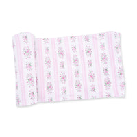 Bella Rose Stripe Swaddle