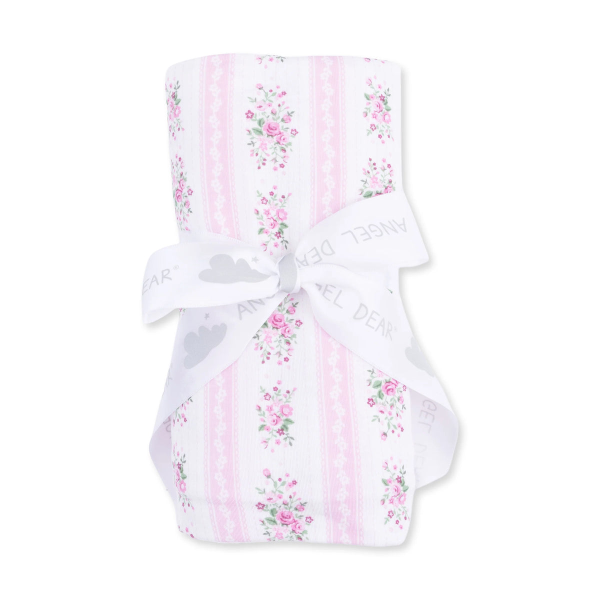 Bella Rose Stripe Swaddle