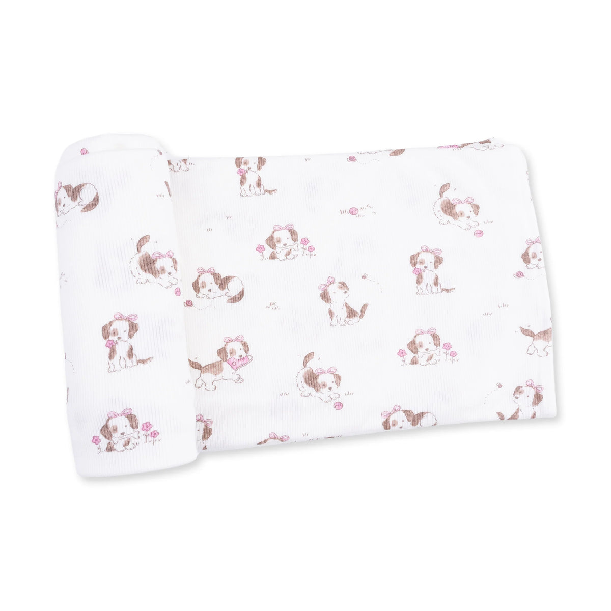 Pink Explorer Puppy Swaddle