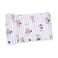 Mixed Sports Bears Swaddle