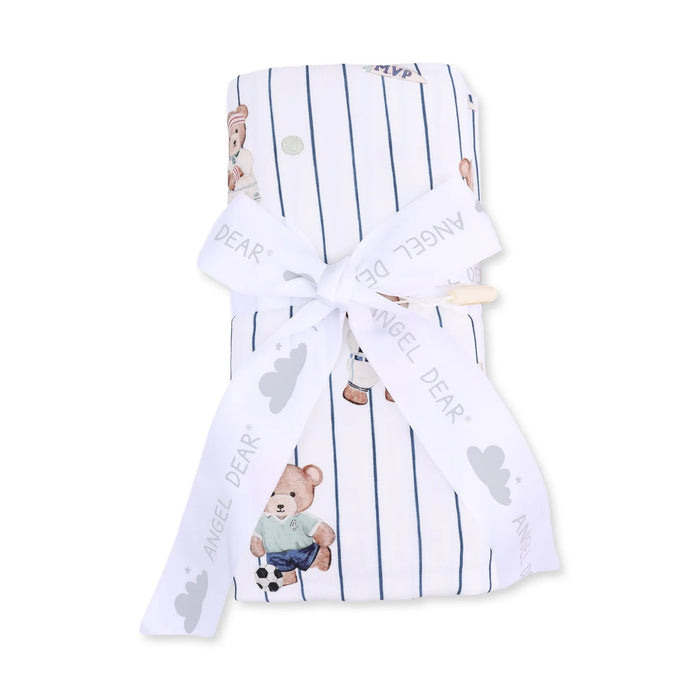 Mixed Sports Bears Swaddle