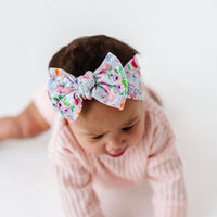 Baby Bling® Printed Knot soft nylon headband