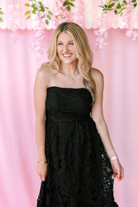 Woven Lace Midi