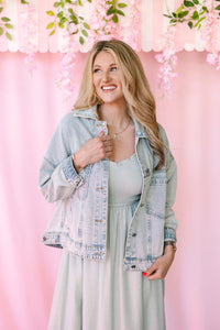 Light Wash Denim Jacket