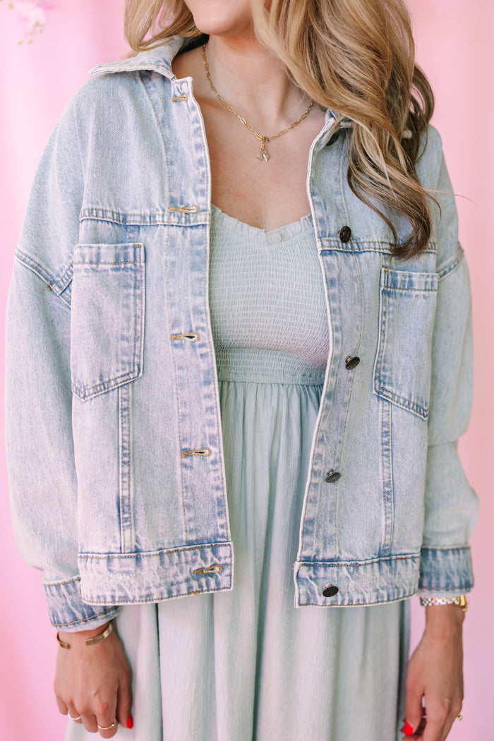 Light Wash Denim Jacket