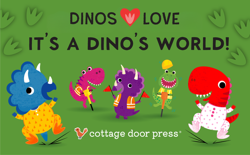 Dinos Love Halloween Lift-a-Flap Board Book