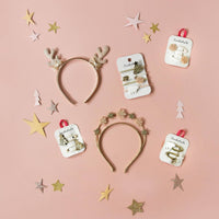 North Pole Christmas Tree Hair Clips
